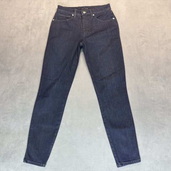 Lucky Brand Womens Jeans Size 4/27A Ava Skinny Denim Mid Rise Dark Wash Stretch - Picture 2 of 12